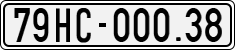 License plate of Vietnam, Specialty plates