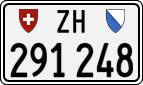 License plate of Switzerland, Cars
