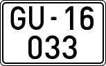 License plates of Spain, 1900 year series