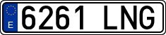 License plates of Spain, Ordinary (2000)