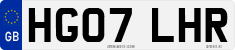 License plate of the United Kingdom, 2001 year system