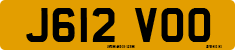 License plate of the United Kingdom, 1983 year system
