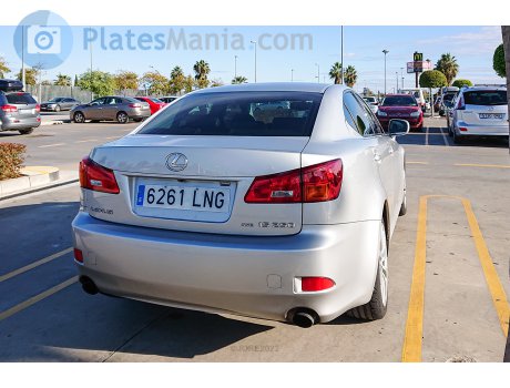 6261 LNG, Lexus IS