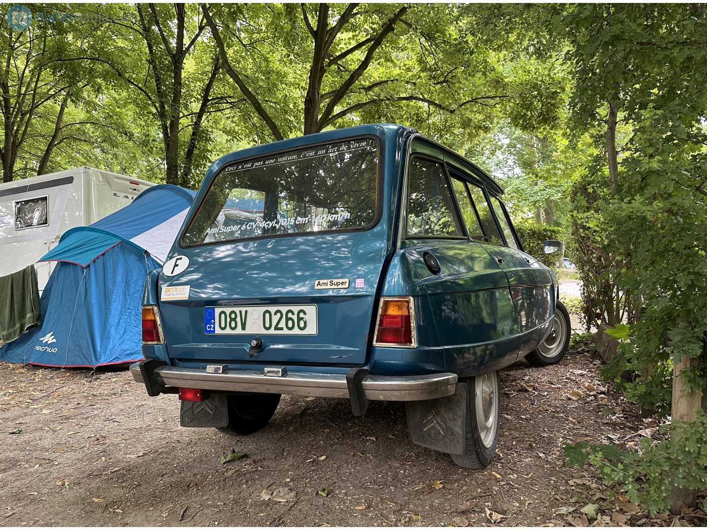 08V 0266, Citroёn Ami 1st gen 8/10/Super Break Wagon, facelift, 1969–1978