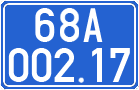 License plate of Vietnam, Government and public administrations