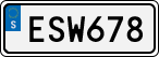 License plate of Sweden, Regular plates