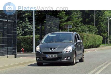 AB 88287, Peugeot 5008