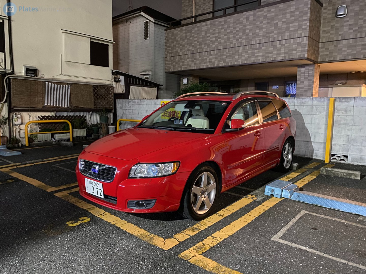 板橋 300 さ 372, Volvo V50 1st gen (545), facelift, 2007–2012