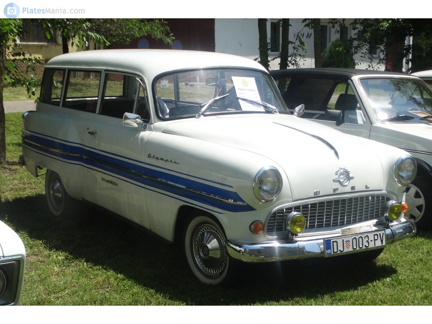DJ 003-PV, Opel Olympia 3rd gen Caravan, 1953–1957