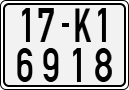 License plate of Vietnam, Motorcycles