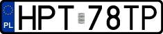 License plates of Poland, Authorities