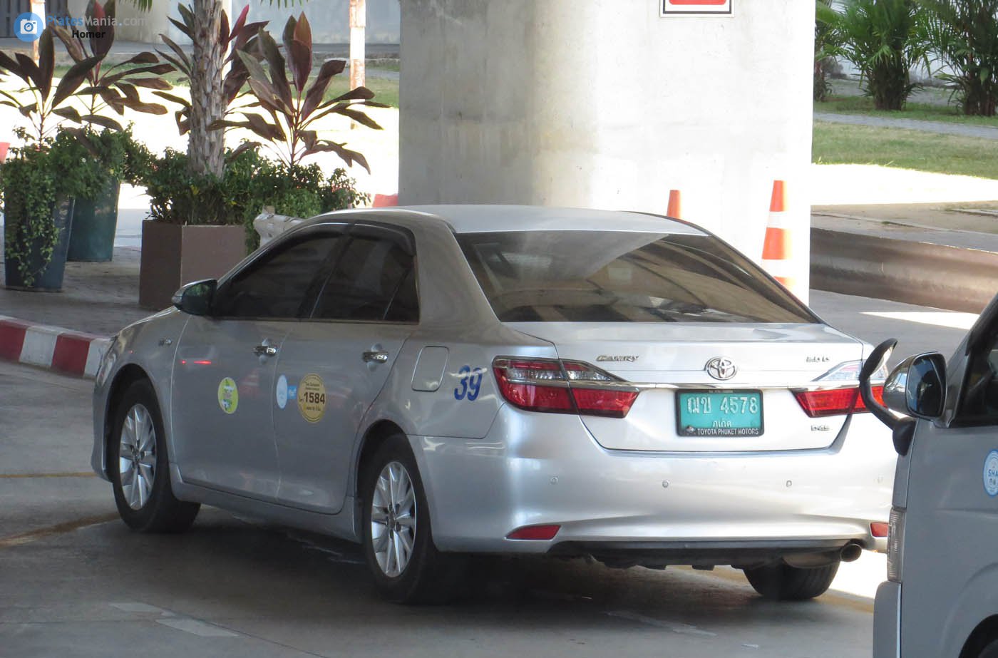 ฌข 4578, Toyota Camry 7th gen (XV50; Global-market), facelift, 2014–2018