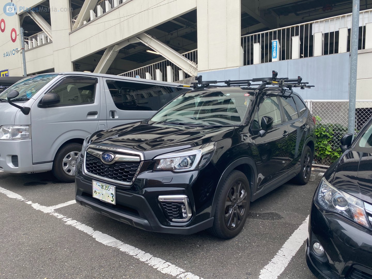 一宮 355 め 3, Subaru Forester 5th gen (SK), 2018­–