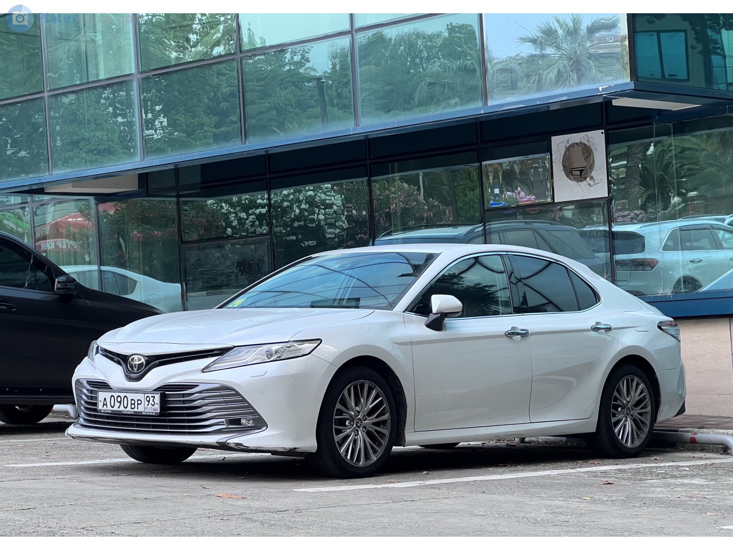 а 090 вр 93, Toyota Camry 8th gen (XV70), 2017–