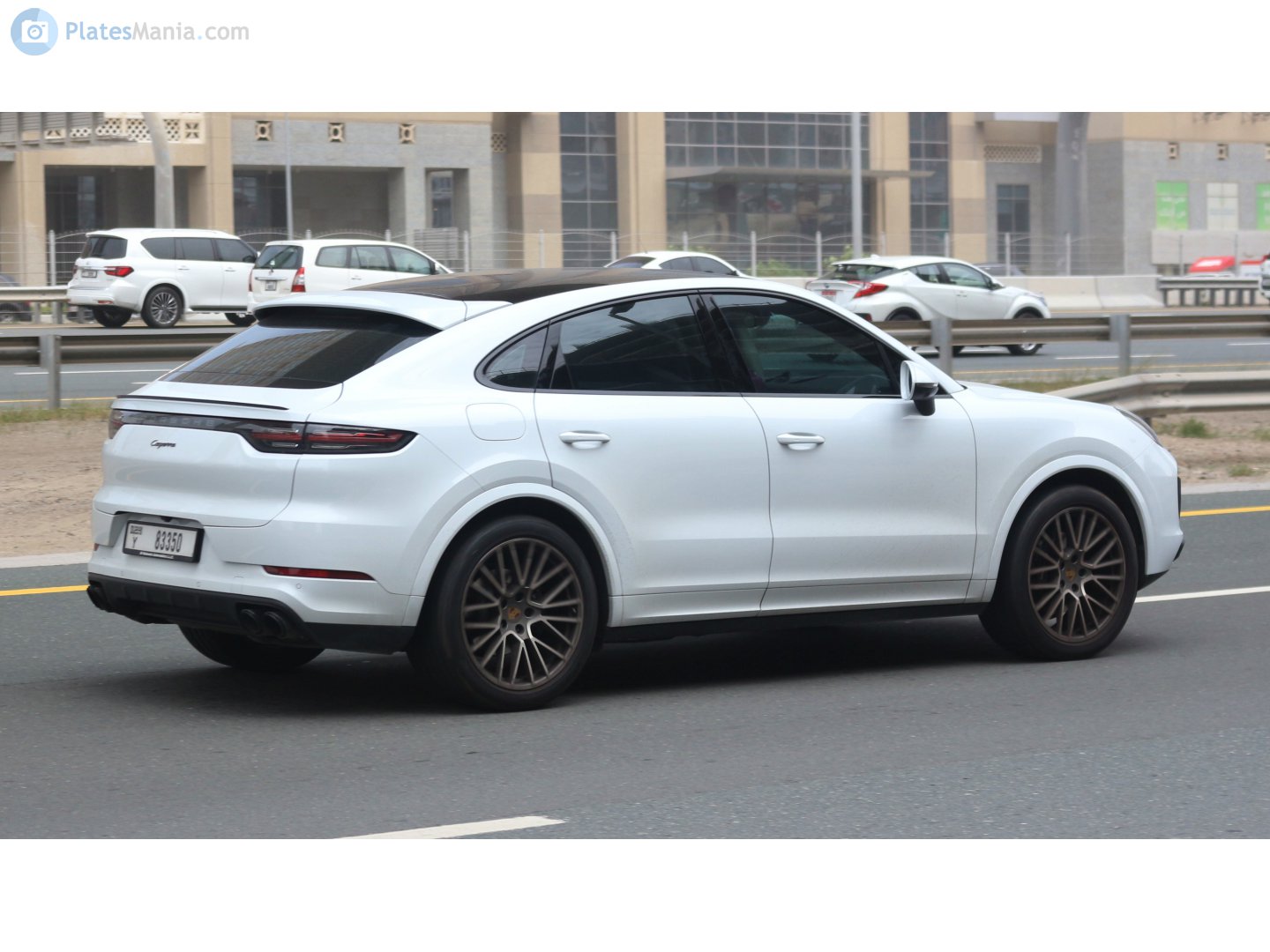 "Y 83350" photos Porsche Cayenne. UAE