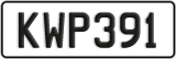 License plate of New Zealand, ABC1(23)