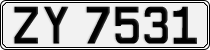 License plate of Norway, Trailers, motorcycles, special vehicles
