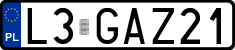 License plates of Poland, Vanity Plates