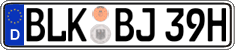 German license plate, Plates for oldtimers (type 
