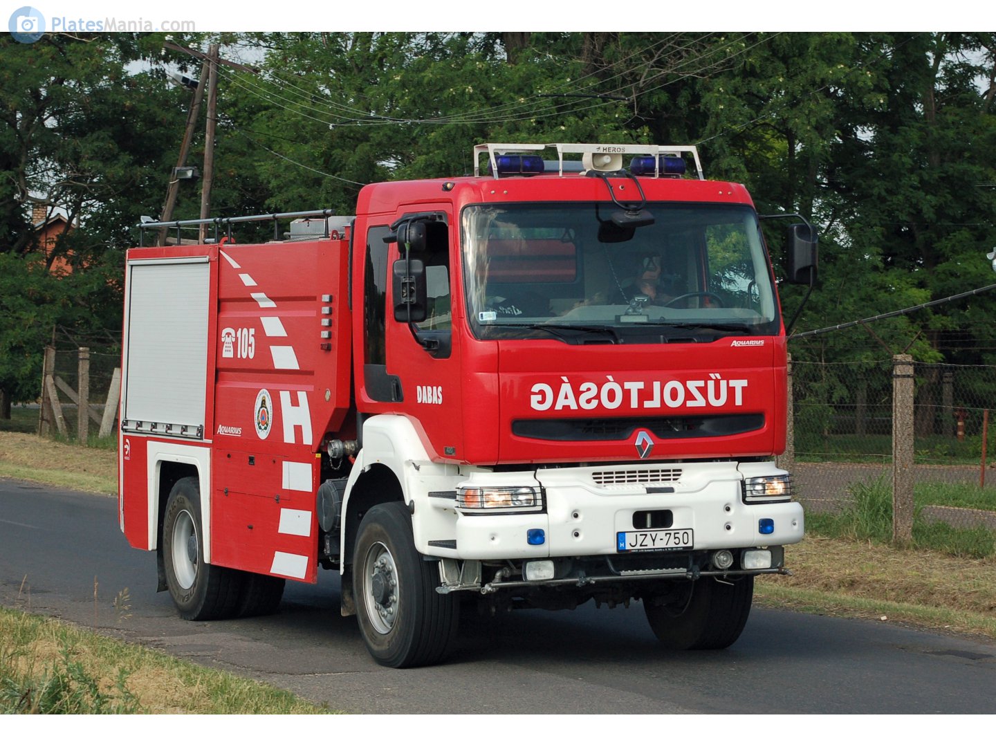 JZY-750, Renault Kerax 1st gen, 1997–2006