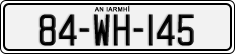 License plate of Ireland, Regular plates