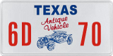 Texas, Antique Vehicle