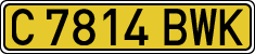 License plates of Spain, Specialty plates