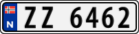 License plate of Norway, Trailers, motorcycles, special vehicles