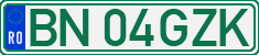 License plate of Romania, Regular plates