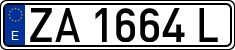 License plates of Spain, 1971 year series