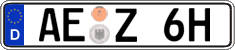 German license plate, Plates for oldtimers (type 
