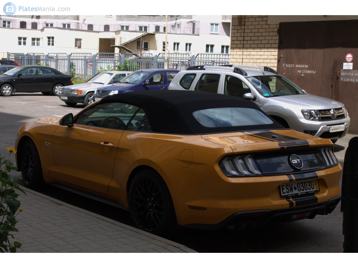 ESW 03030, Ford Mustang 6th gen 2-door Coupé (S550), facelift, 2017–2023