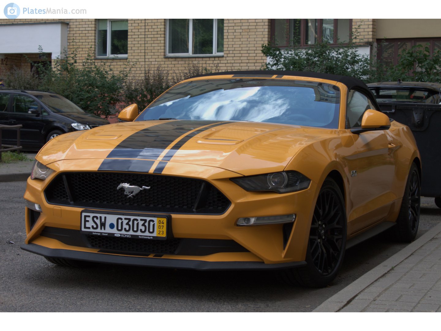 ESW 03030, Ford Mustang 6th gen 2-door Coupé (S550), facelift, 2017–2023