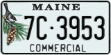 Maine, Commercial vehicles (1A-2345)