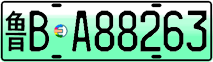 License plate of China, Electric vehicles