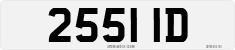 License plate of the United Kingdom, 1932 year system