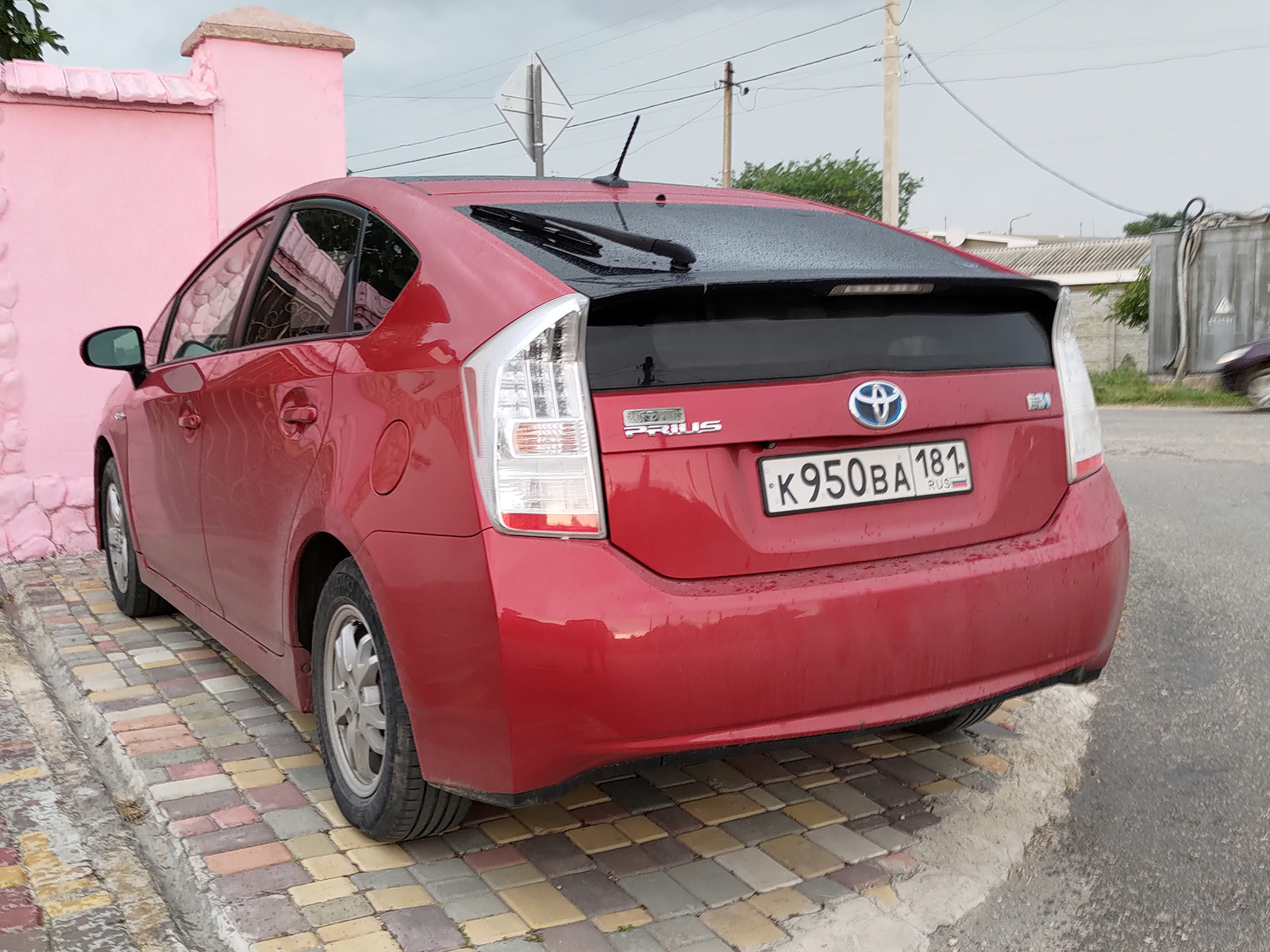 к 950 ва 181, Toyota Prius 3rd gen Liftback (ZVW30), 2009–2015