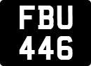 License plate of the United Kingdom, 1932 year system