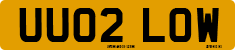 License plate of the United Kingdom, 2001 year system