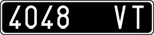License plate of Italy, Cars (1927 year series)