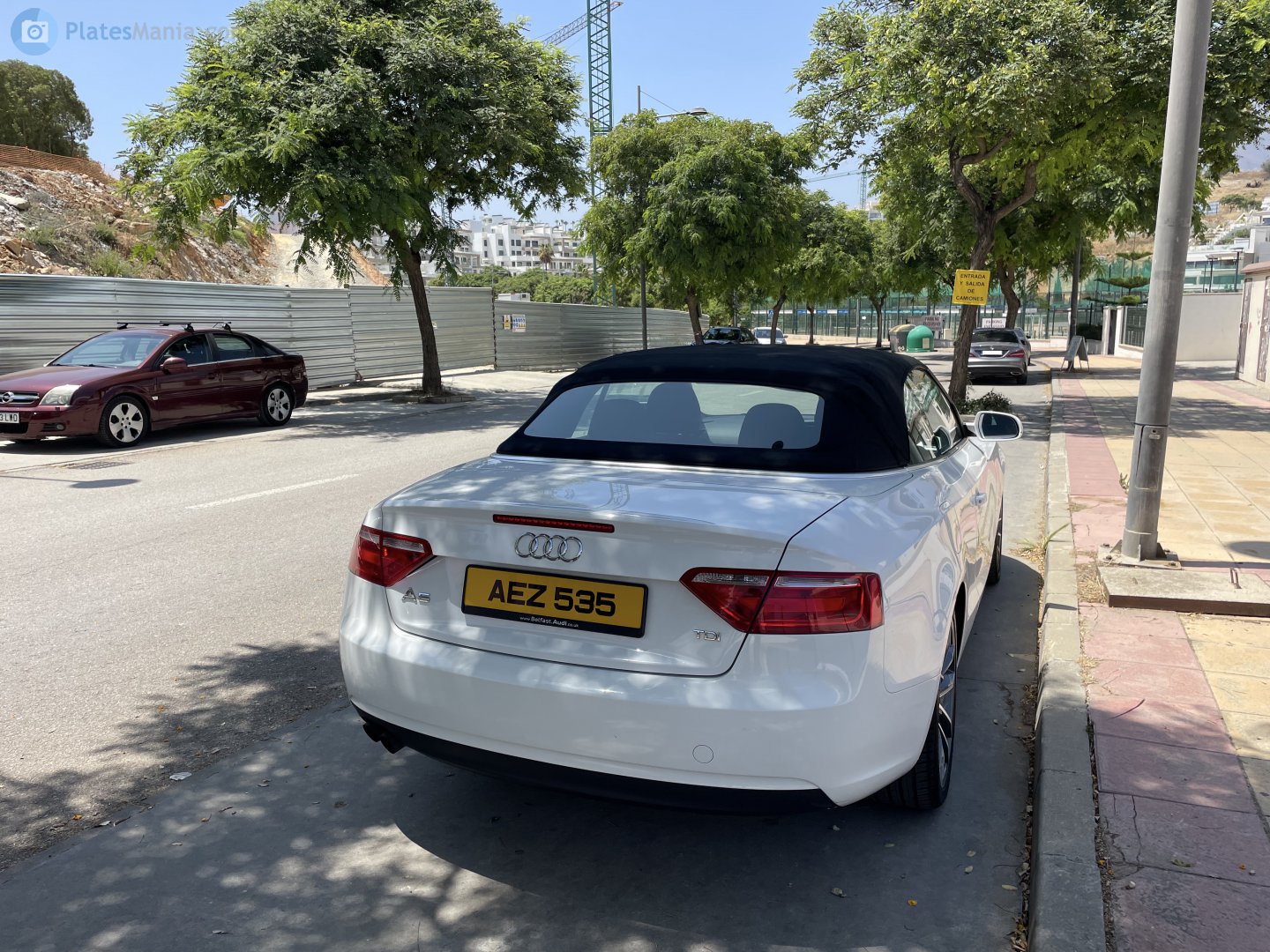 AEZ535, Audi A5 1st gen Cabriolet (B8/8F7), 2009–2011