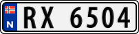 License plate of Norway, Trailers, motorcycles, special vehicles