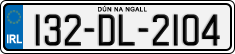 License plate of Ireland, Regular plates