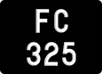 License plate of Malaysia, A(BC) 1(234)