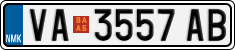 License plate of North Macedonia, Regular plates (2012)