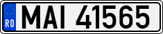 License plate of Romania, Ministry of Interior