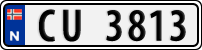 License plate of Norway, Trailers, motorcycles, special vehicles