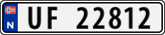 License plate of Norway, Cars