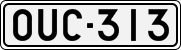 License plate of Finland, Cars