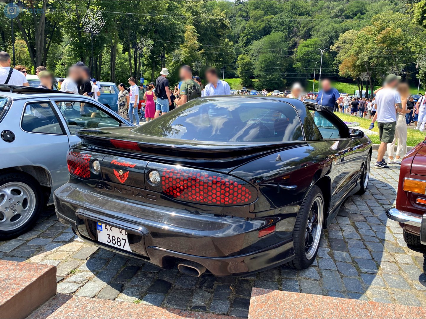 AX 3887 KA, Pontiac Firebird 4th gen Coupé (87; F-body), facelift, 1997–2002